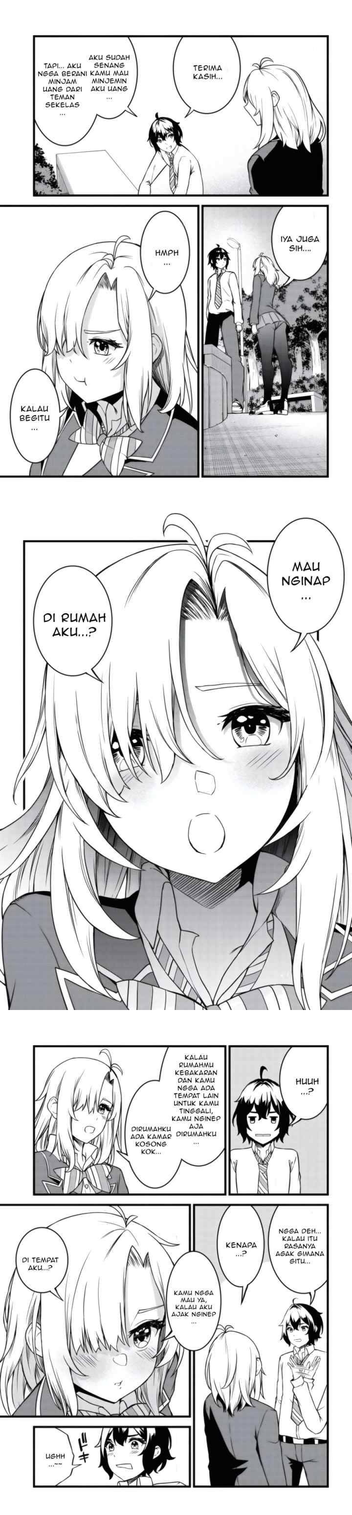 Tensai Bishoujo Sanshimai wa Isourou ni Dake Choro Kawaii chapter 1 halaman 13