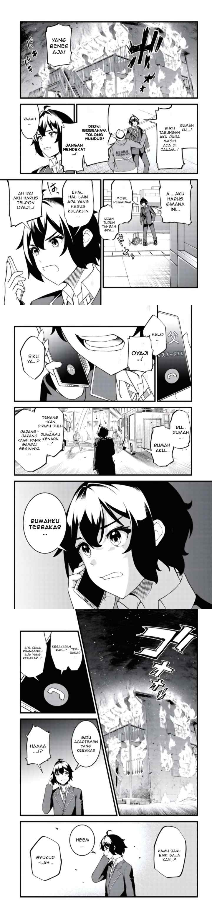 Tensai Bishoujo Sanshimai wa Isourou ni Dake Choro Kawaii chapter 1 halaman 7