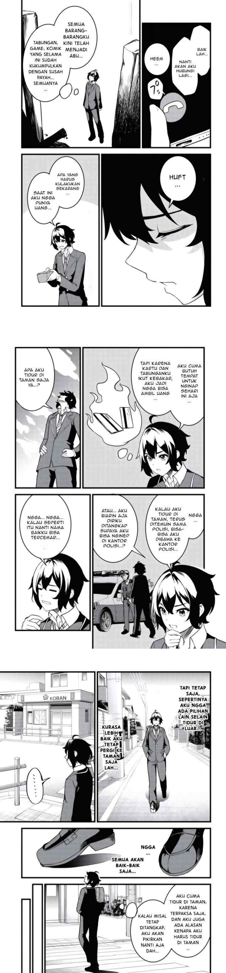 Tensai Bishoujo Sanshimai wa Isourou ni Dake Choro Kawaii chapter 1 halaman 9