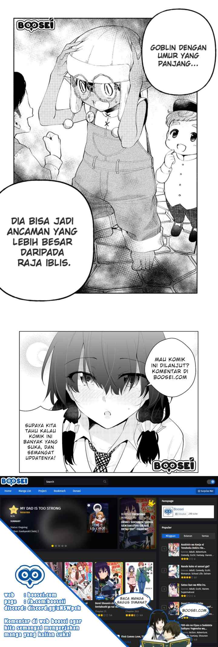 Tensei Goblin da kedo Shitsumon aru? chapter 4 halaman 11