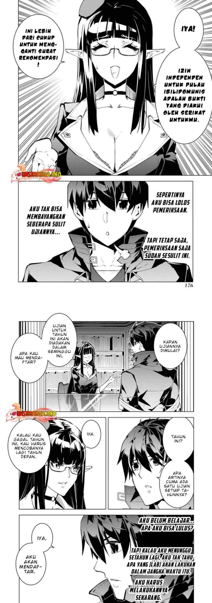 Tensei Kenja no Isekai Raifu ~Daini no Shokugyo wo Ete Sekai Saikyou ni Narimashita chapter 54.3 halaman 9