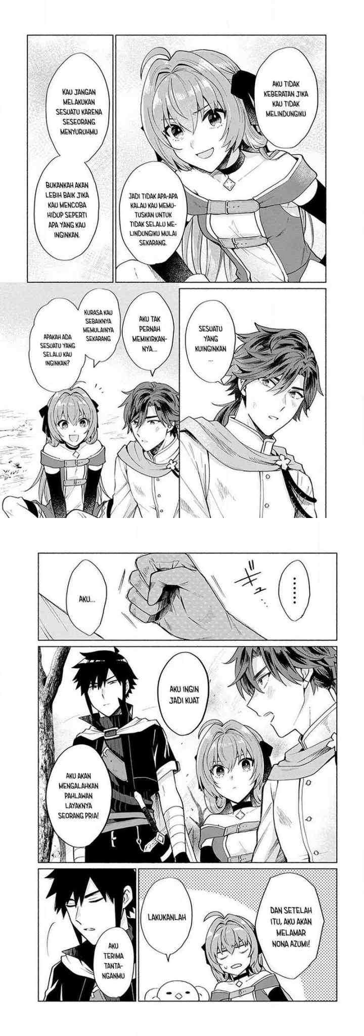 Tensei Shitara Ore ga Heroine de Aitsu ga Yuusha datta chapter 16 halaman 9