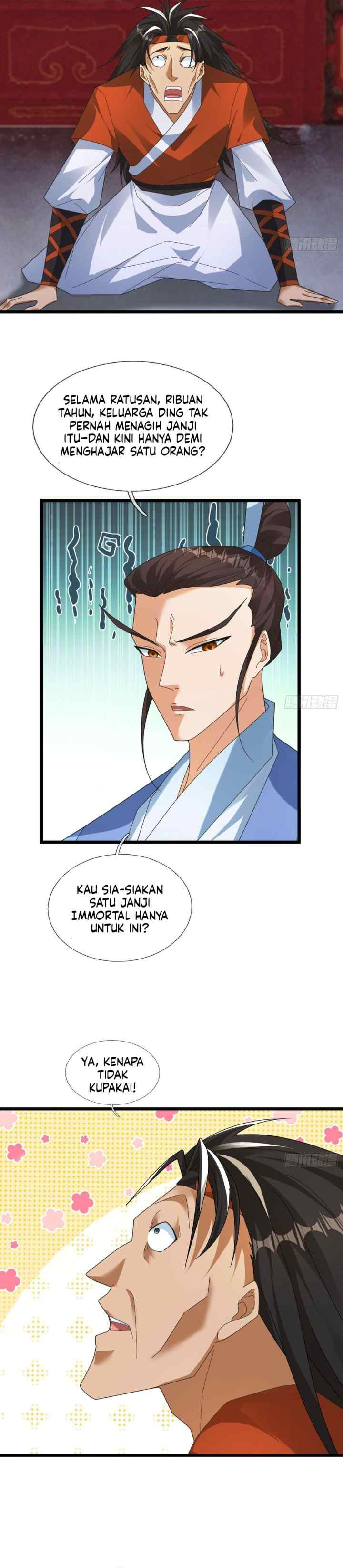 The Immortal as a Slave, the God as a Servant, the Emperor's Watchdog chapter 61 halaman 12