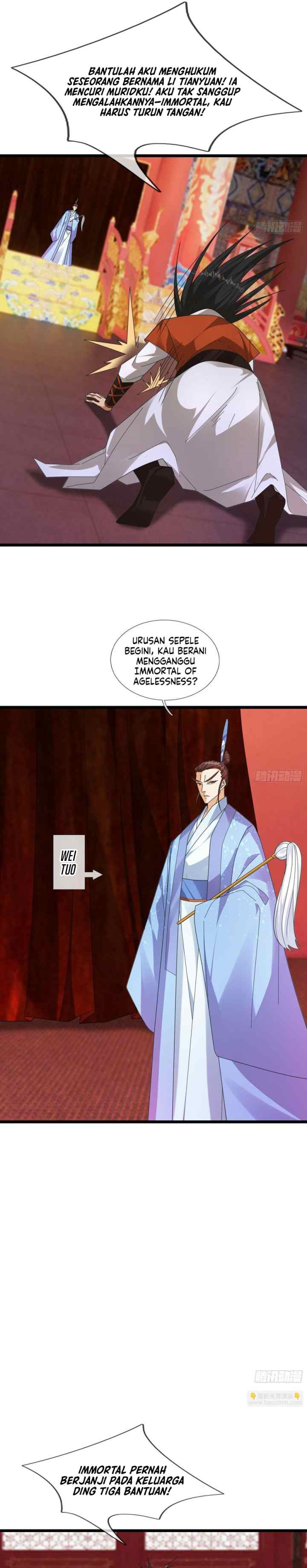 The Immortal as a Slave, the God as a Servant, the Emperor's Watchdog chapter 61 halaman 11