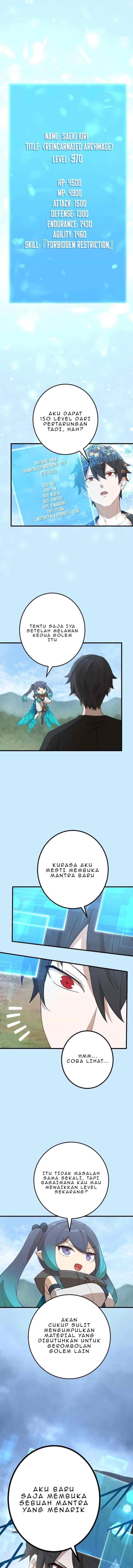 The Reincarnation of the Forbidden Archmage chapter 65 halaman 9
