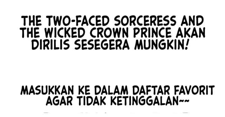 The Two-Faced Sorceress and The Wicked Crown Prince chapter 0 halaman 12