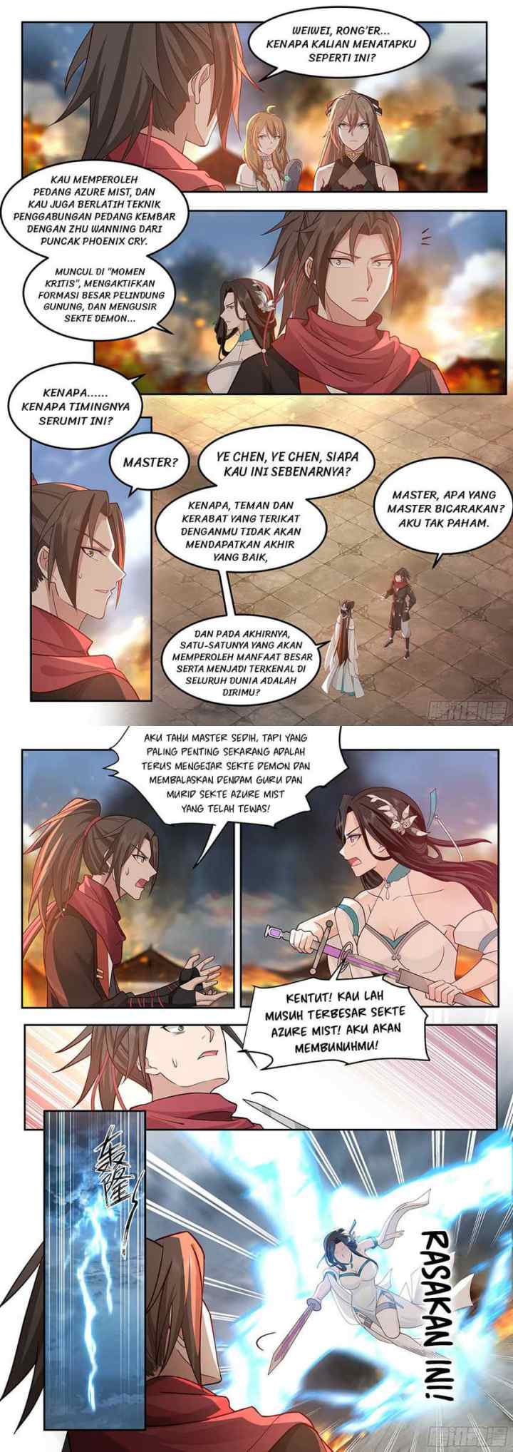 The Villain's Senior Brother And His Junior Sisters Are All Yanderes chapter 14 halaman 6