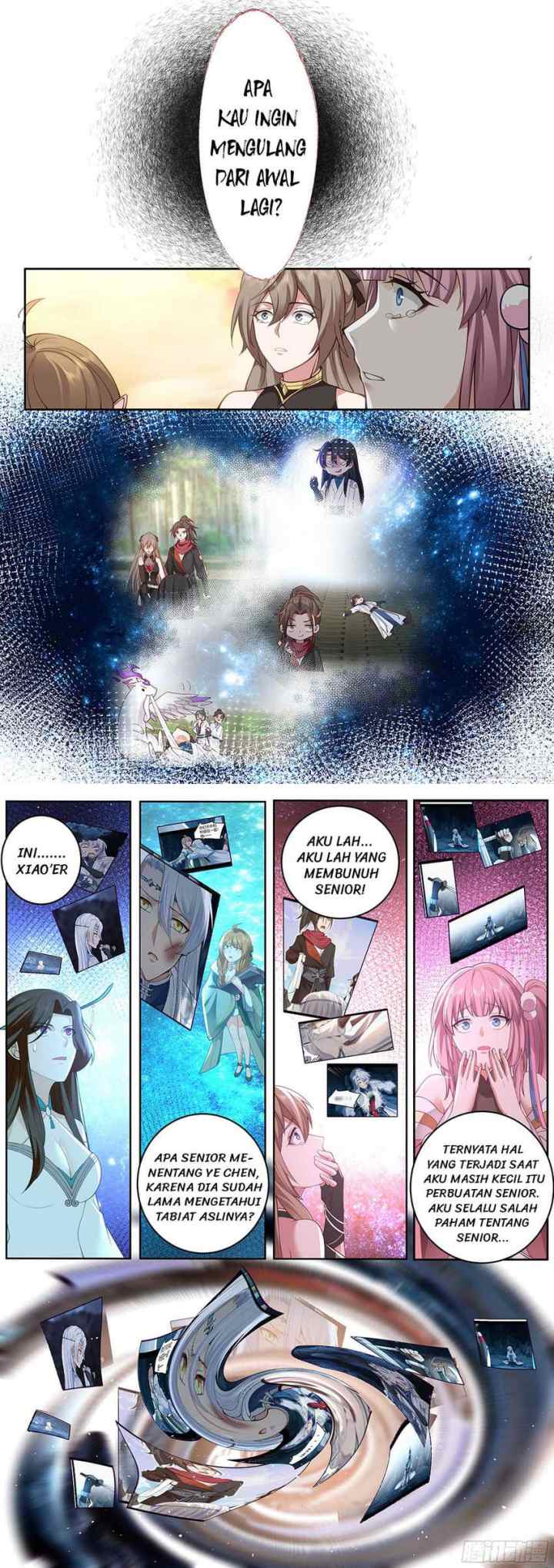 The Villain's Senior Brother And His Junior Sisters Are All Yanderes chapter 14 halaman 8