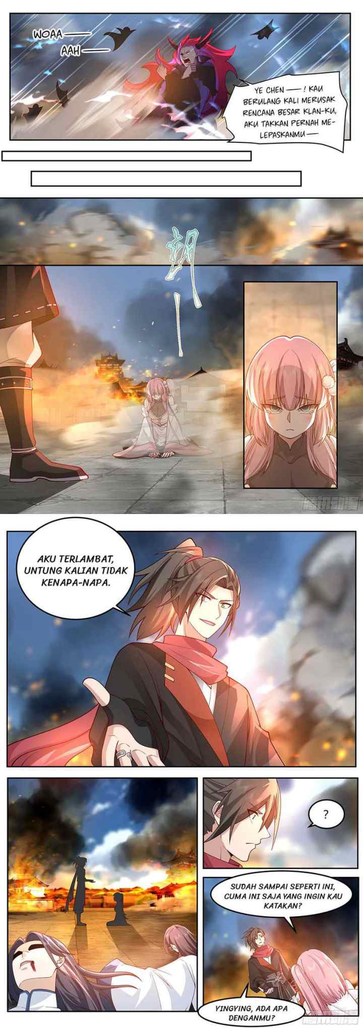 The Villain's Senior Brother And His Junior Sisters Are All Yanderes chapter 14 halaman 5
