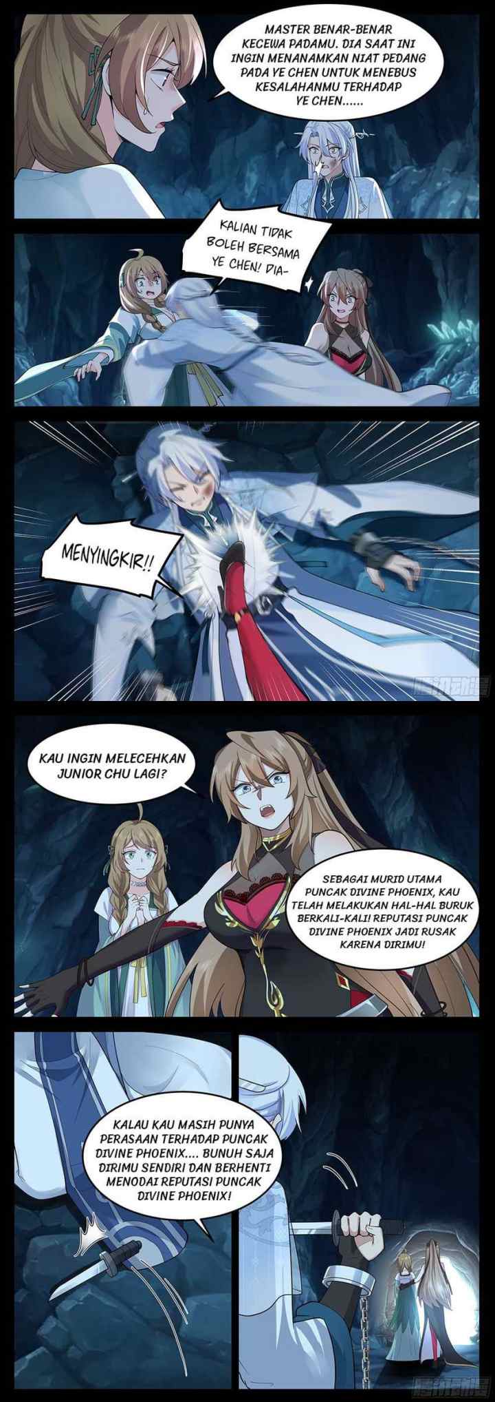 The Villain's Senior Brother And His Junior Sisters Are All Yanderes chapter 16 halaman 4
