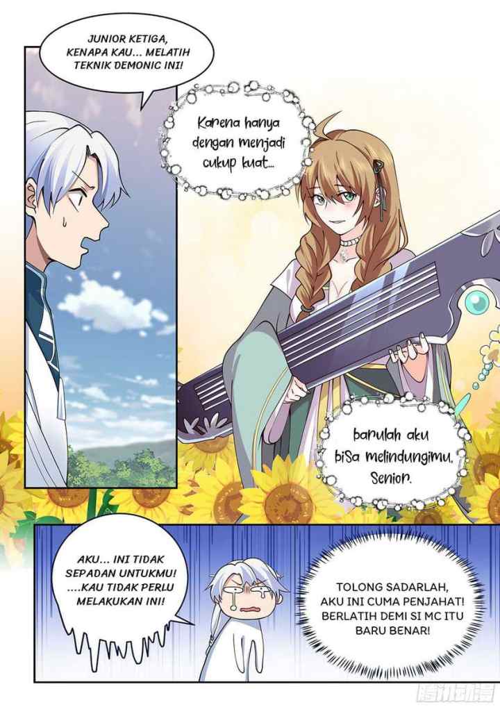 The Villain's Senior Brother And His Junior Sisters Are All Yanderes chapter 21 halaman 8