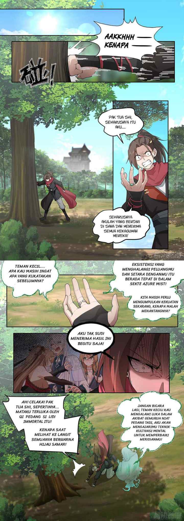 The Villain's Senior Brother And His Junior Sisters Are All Yanderes chapter 23 halaman 6