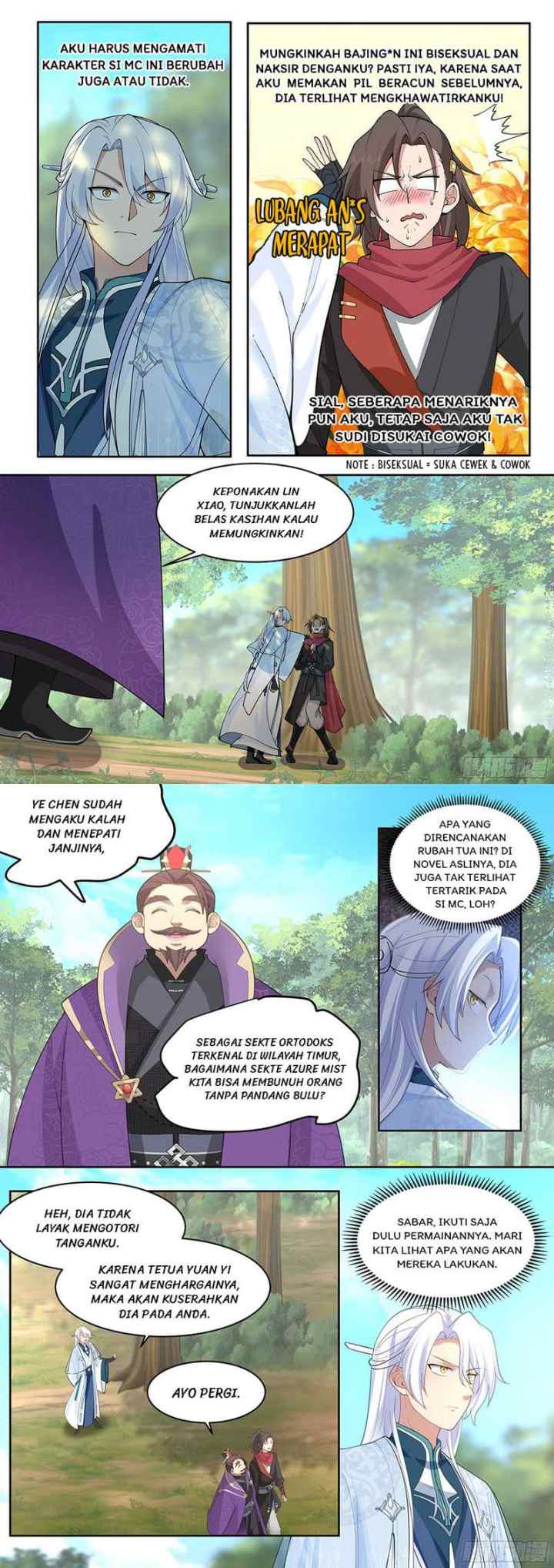 The Villain's Senior Brother And His Junior Sisters Are All Yanderes chapter 23 halaman 8