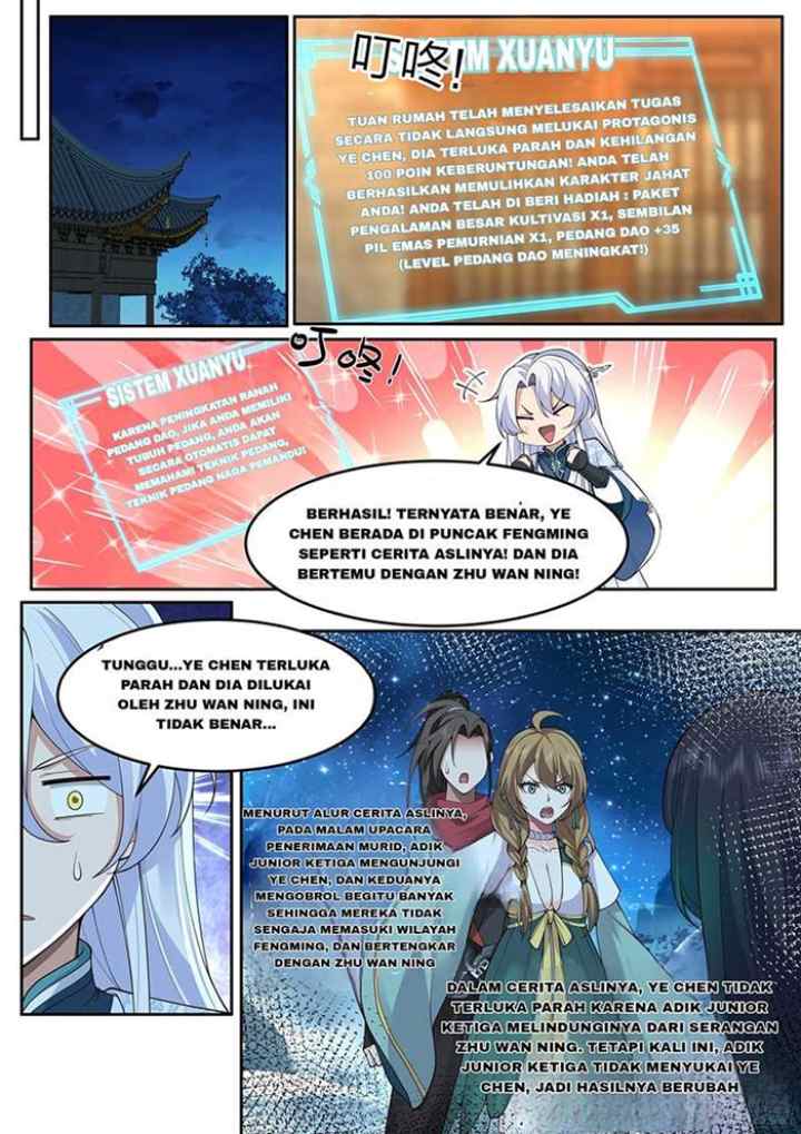 The Villain's Senior Brother And His Junior Sisters Are All Yanderes chapter 29 halaman 9