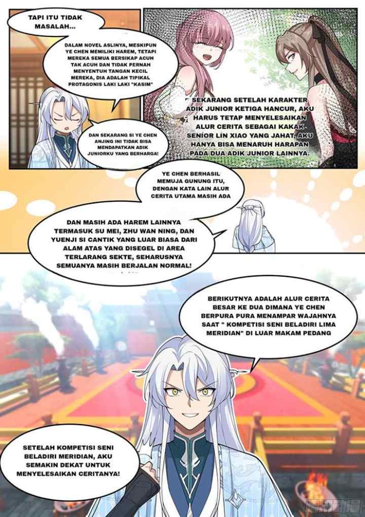 The Villain's Senior Brother And His Junior Sisters Are All Yanderes chapter 29 halaman 10