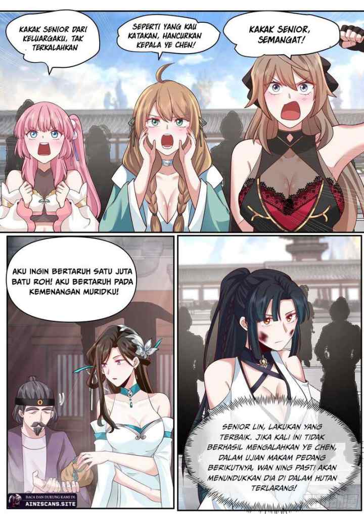 The Villain's Senior Brother And His Junior Sisters Are All Yanderes chapter 76 halaman 8