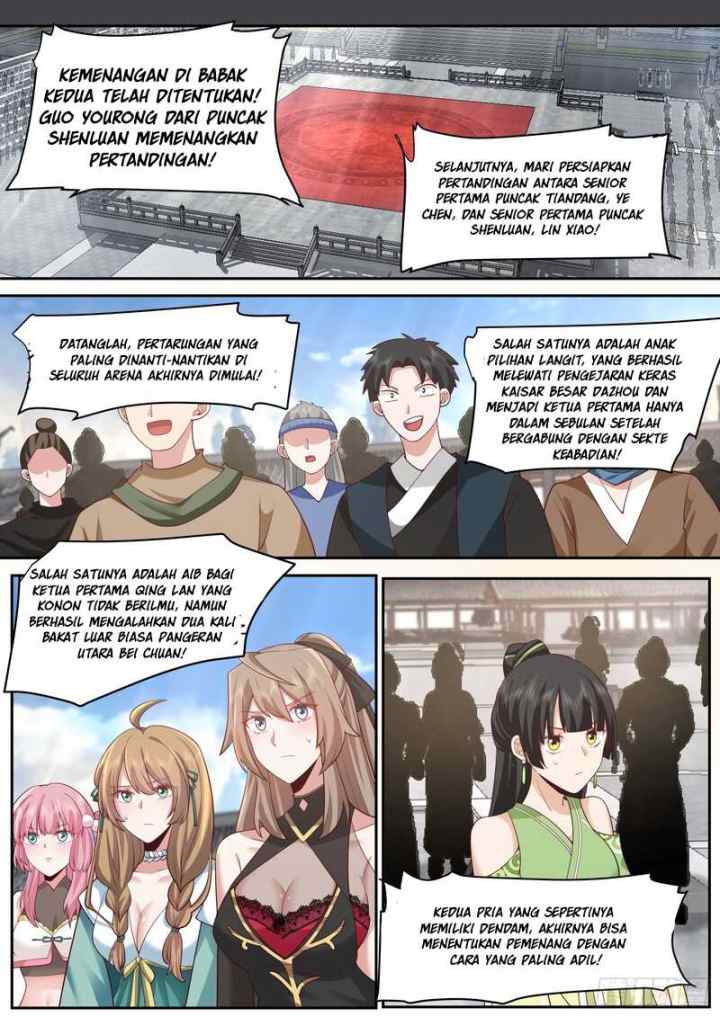 The Villain's Senior Brother And His Junior Sisters Are All Yanderes chapter 76 halaman 4