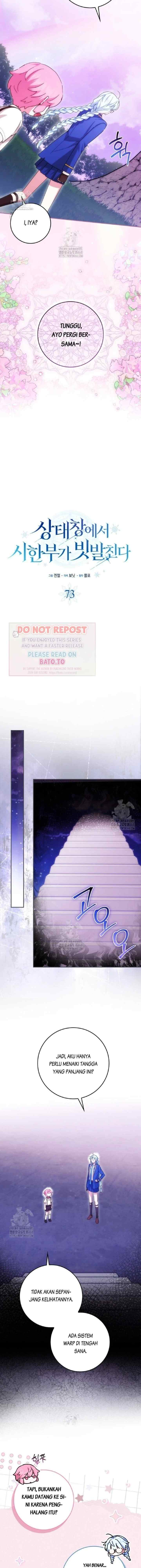 Time is Running out on the Status Window chapter 73 halaman 7