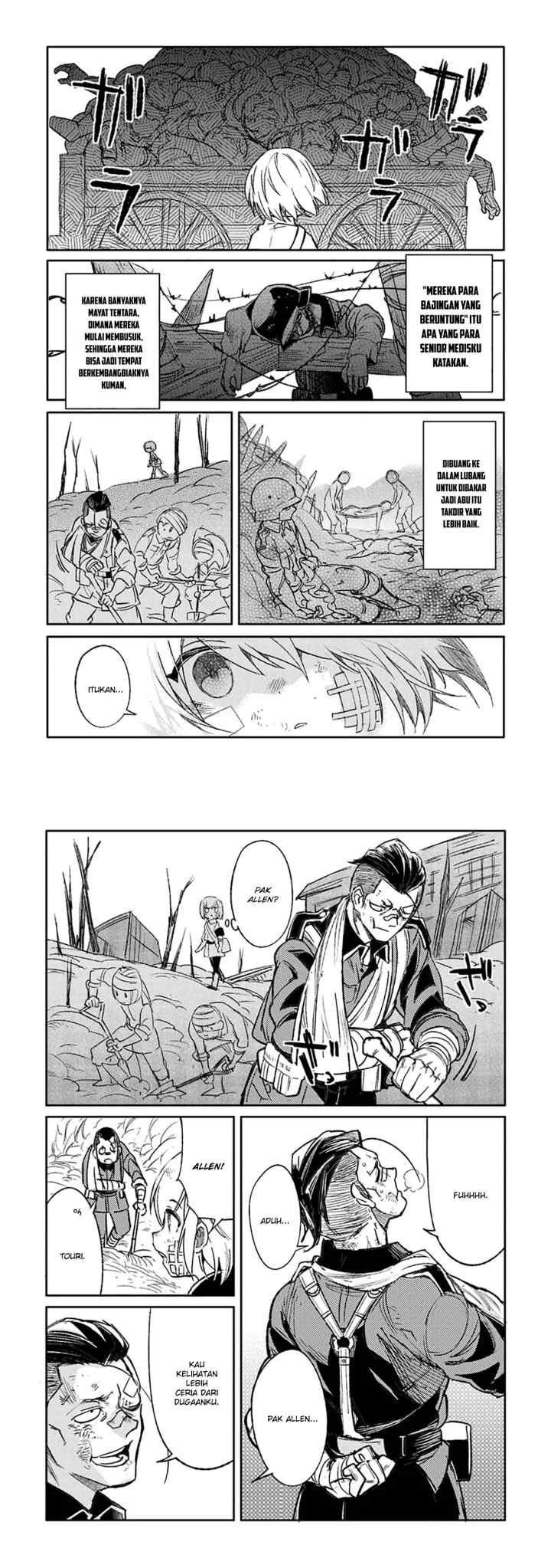 TS Eiseihei-san no Senjou Nikki chapter 7 halaman 8