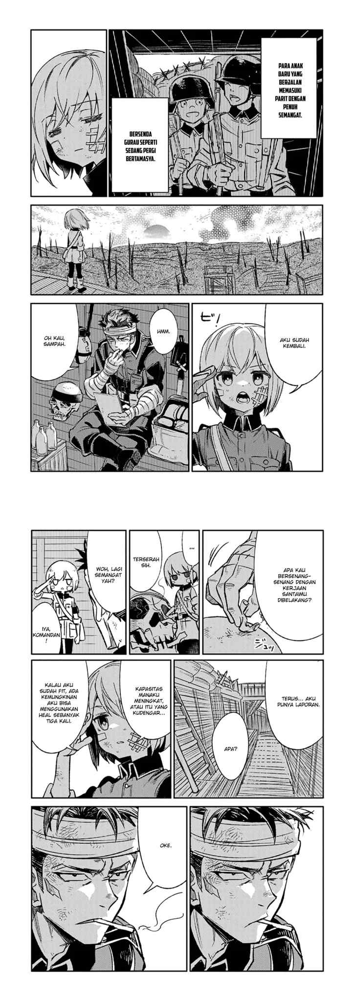TS Eiseihei-san no Senjou Nikki chapter 7 halaman 15