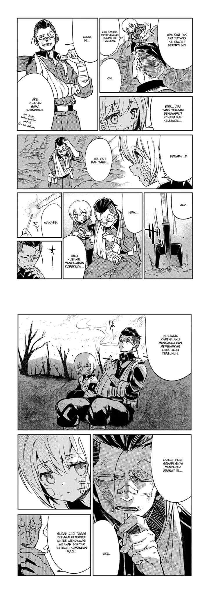 TS Eiseihei-san no Senjou Nikki chapter 7 halaman 9