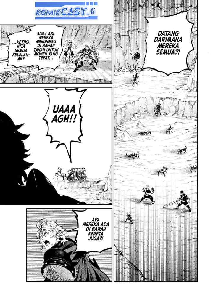 Tsuihou Sareta Tenshou Juu Kishi ha Gemu chishiki de Musou Suru chapter 120 halaman 4