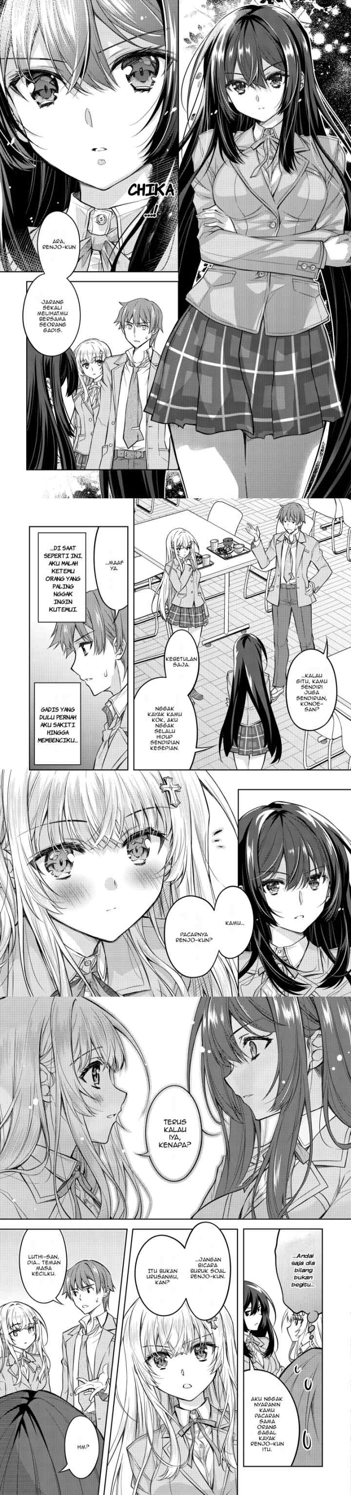 Tsundere Hokuou Bishoujo no Classmate ga, Kon'yakusha ni Natta Totan ni Dere Ippentou ni Natte Shimatta Ken ni Tsuite chapter 1 halaman 13