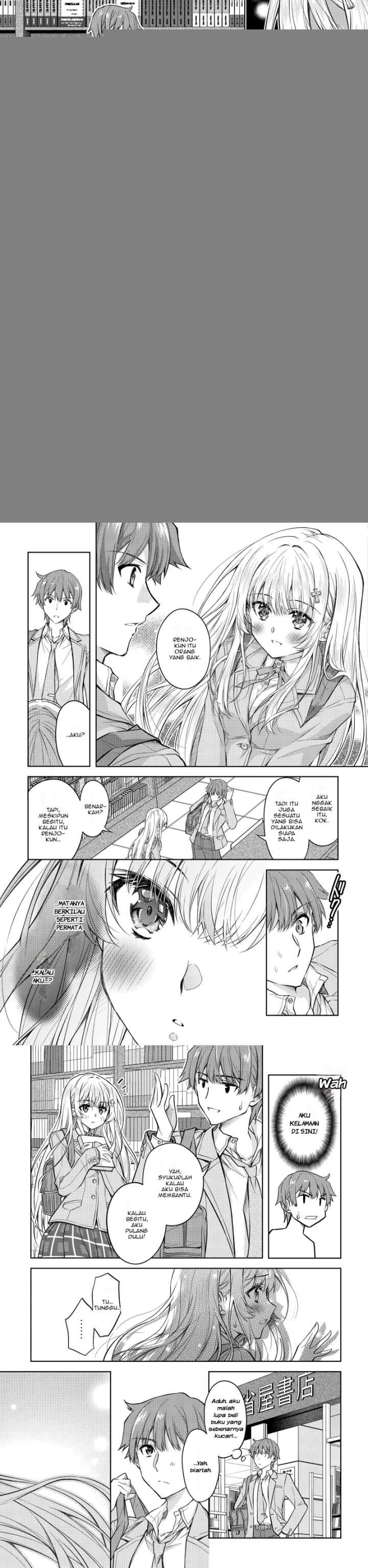 Tsundere Hokuou Bishoujo no Classmate ga, Kon'yakusha ni Natta Totan ni Dere Ippentou ni Natte Shimatta Ken ni Tsuite chapter 1 halaman 6