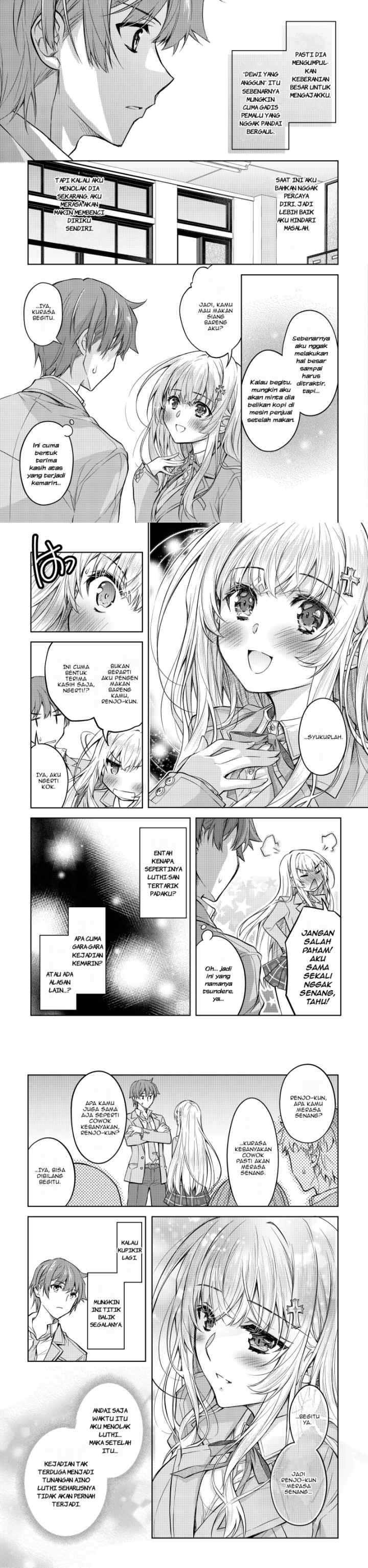 Tsundere Hokuou Bishoujo no Classmate ga, Kon'yakusha ni Natta Totan ni Dere Ippentou ni Natte Shimatta Ken ni Tsuite chapter 1 halaman 9