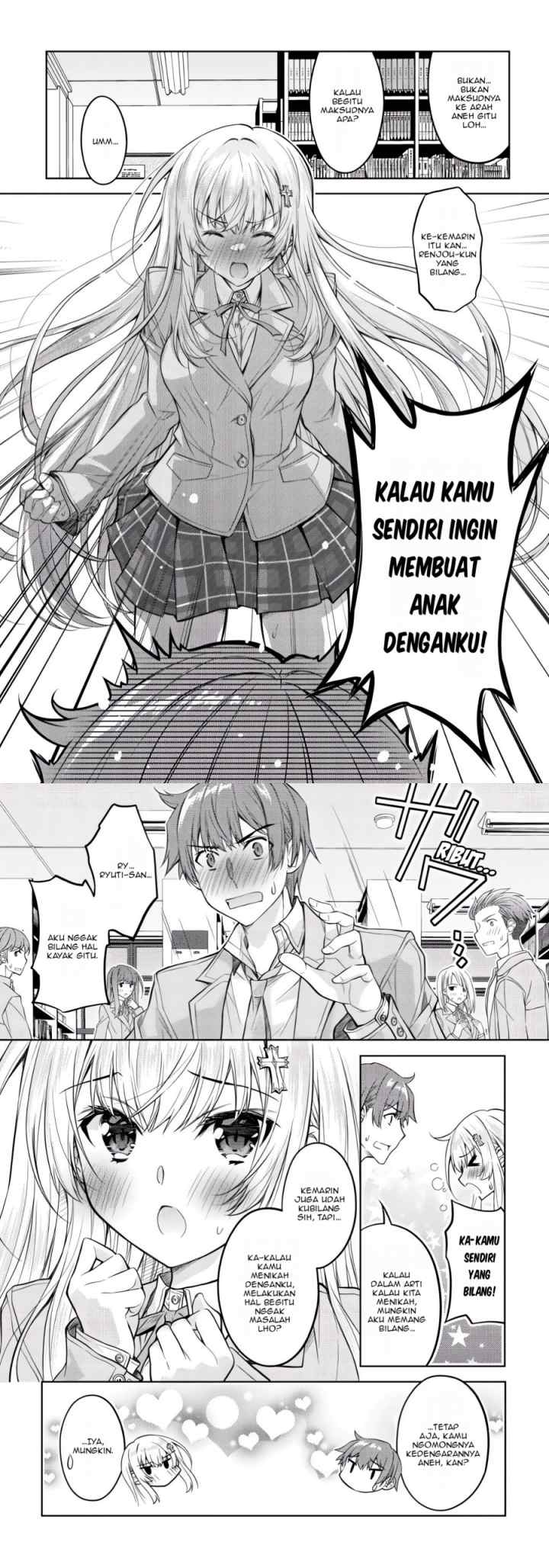 Tsundere Hokuou Bishoujo no Classmate ga, Kon'yakusha ni Natta Totan ni Dere Ippentou ni Natte Shimatta Ken ni Tsuite chapter 3 halaman 9