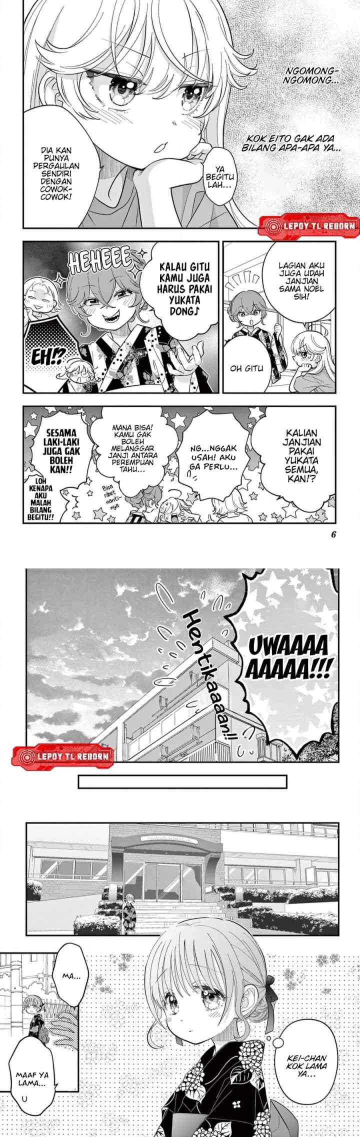 Uesugi-kun wa Onnanoko wo Yametai chapter 19 halaman 4