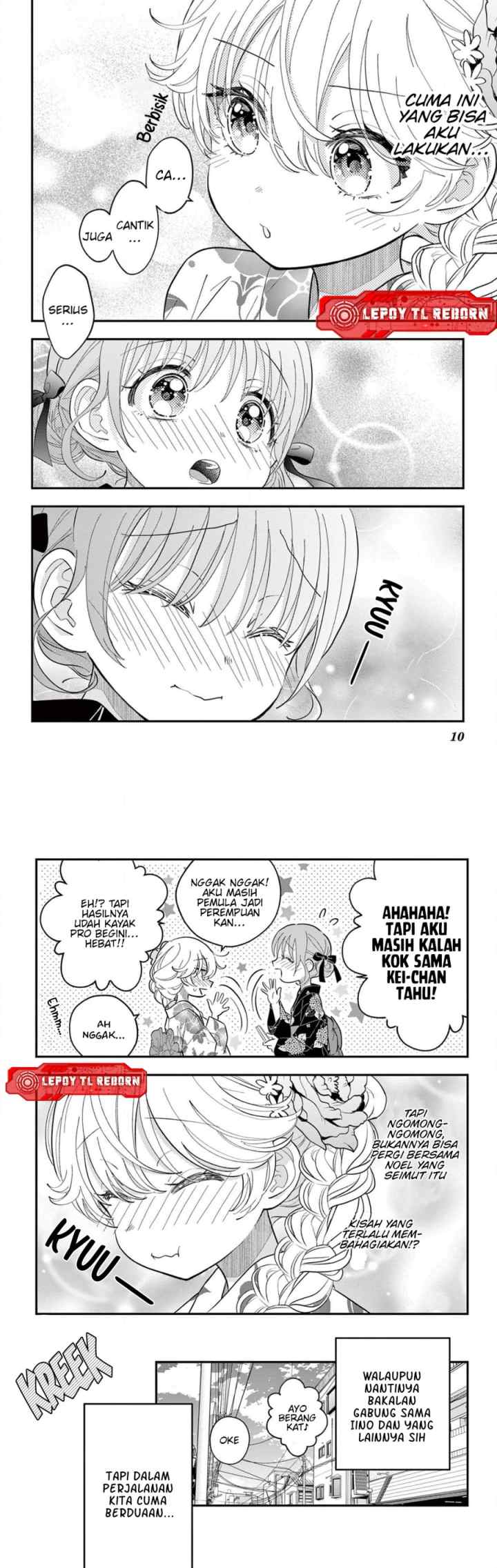 Uesugi-kun wa Onnanoko wo Yametai chapter 19 halaman 6