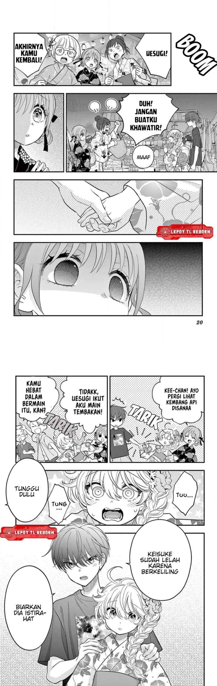 Uesugi-kun wa Onnanoko wo Yametai chapter 20 halaman 11