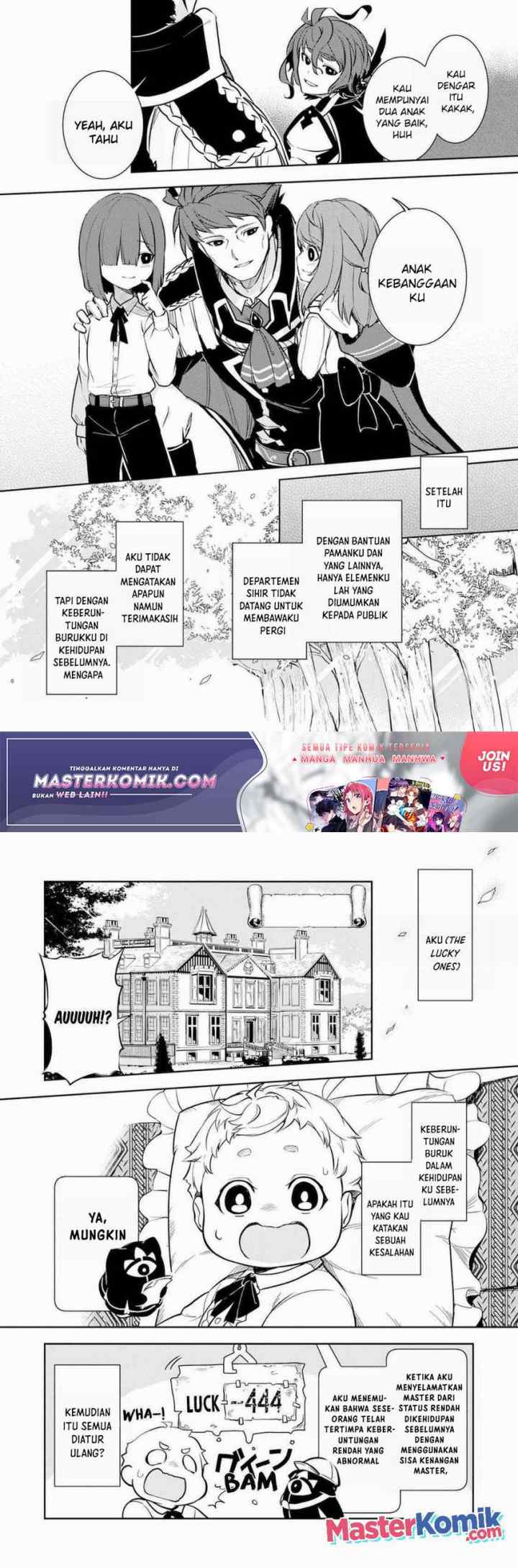 Unluckiness to the Strongest Man chapter 2 halaman 7