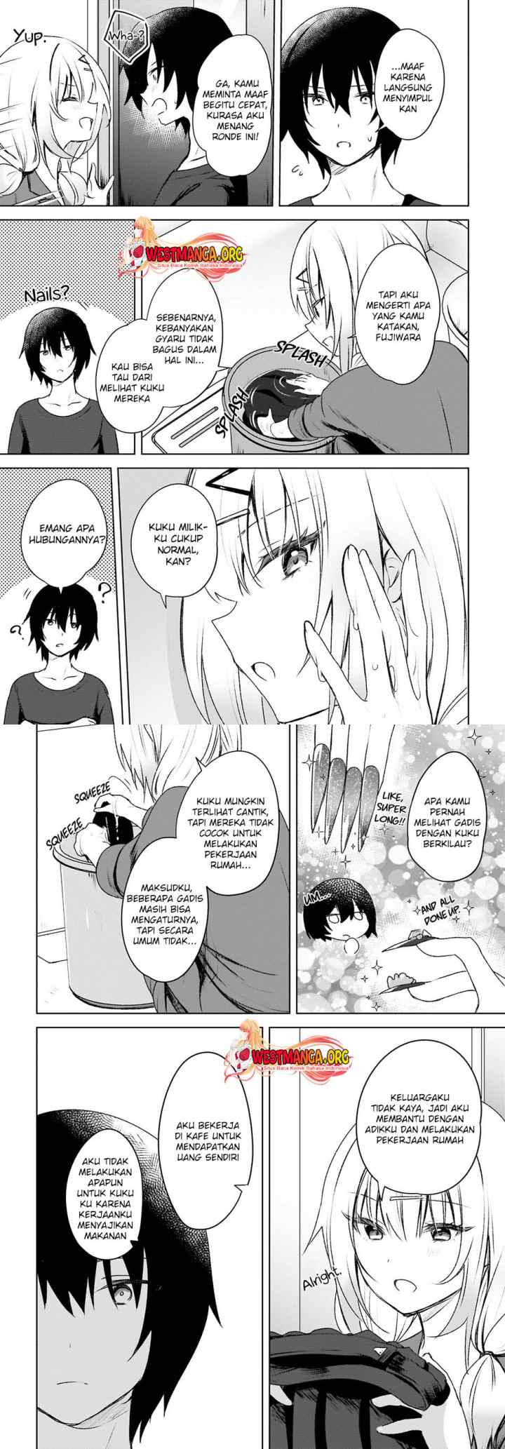 Ushiro no Seki no Gal ni Sukarete Shimatta chapter 2 halaman 8