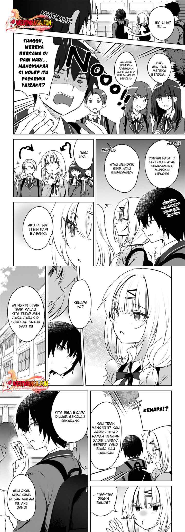 Ushiro no Seki no Gal ni Sukarete Shimatta chapter 3 halaman 12