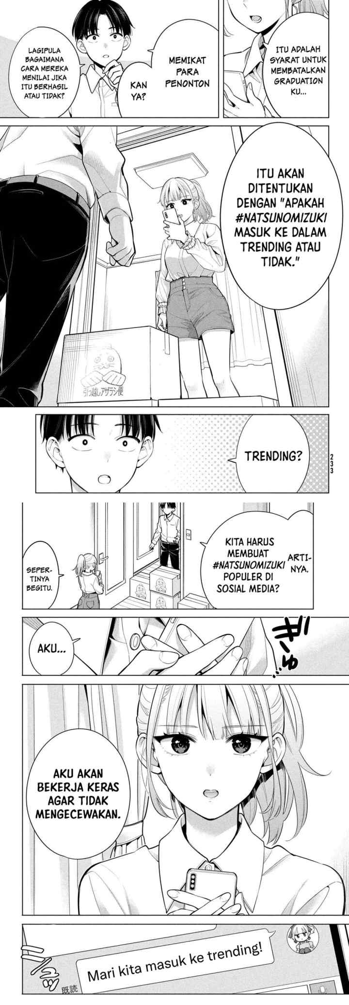 Watashi wo Center ni suru to Chikaimasu ka? chapter 3 halaman 8