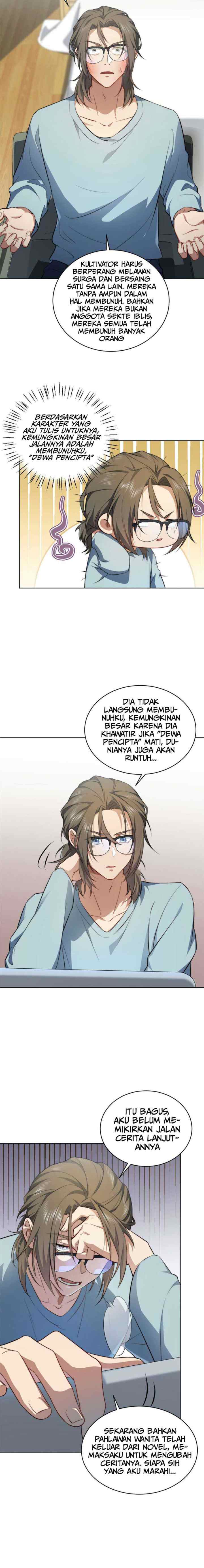 What Do You Do If the Heroine Escapes From Your Novel chapter 4 halaman 5