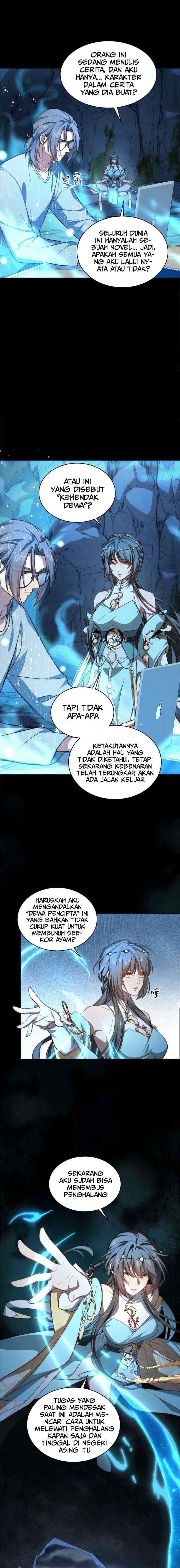What Do You Do If the Heroine Escapes From Your Novel chapter 4 halaman 7