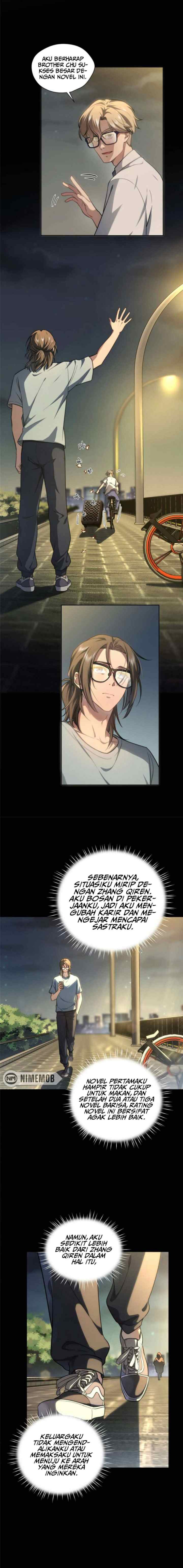 What Do You Do If the Heroine Escapes From Your Novel chapter 5 halaman 9