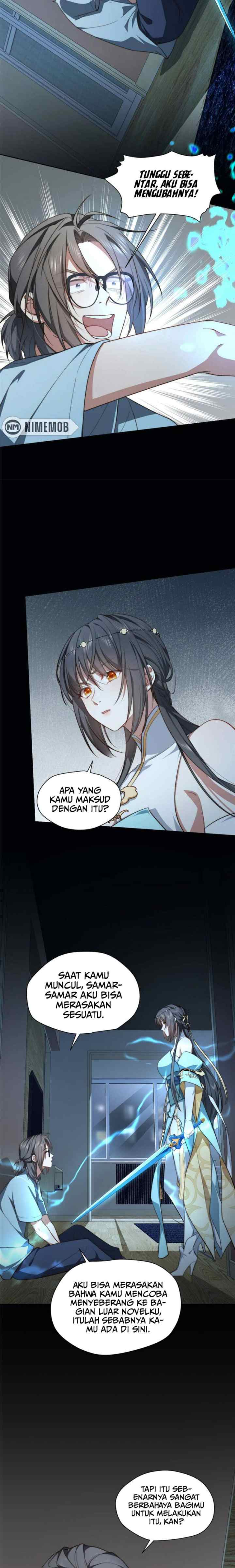What Do You Do If the Heroine Escapes From Your Novel chapter 6 halaman 5