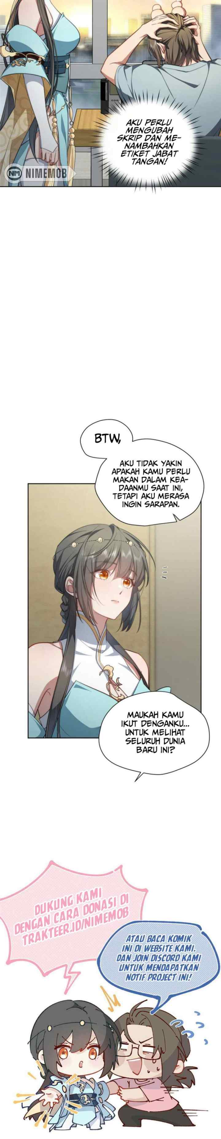 What Do You Do If the Heroine Escapes From Your Novel chapter 6 halaman 11