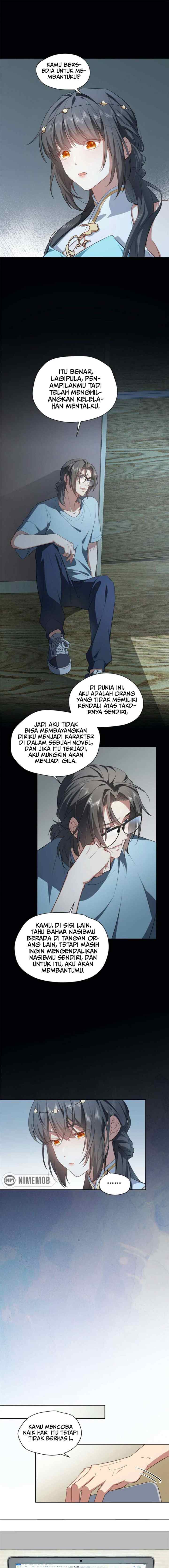 What Do You Do If the Heroine Escapes From Your Novel chapter 6 halaman 7