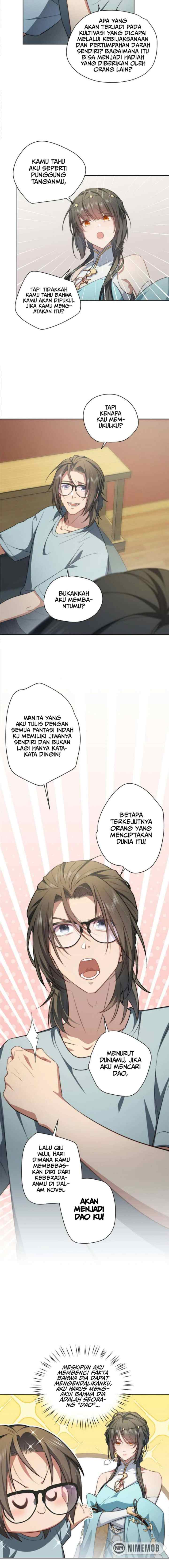 What Do You Do If the Heroine Escapes From Your Novel chapter 6 halaman 9