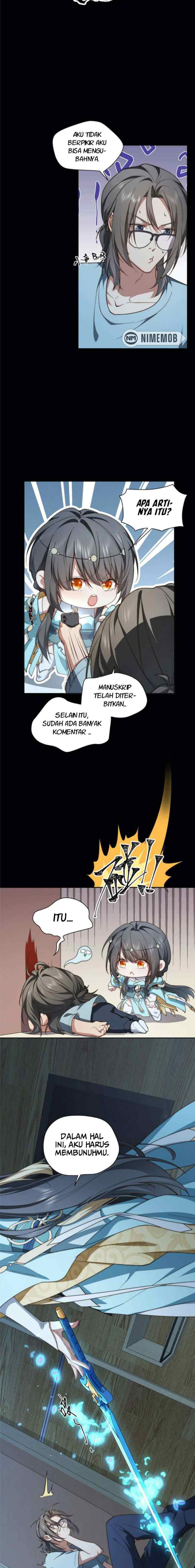 What Do You Do If the Heroine Escapes From Your Novel chapter 6 halaman 4