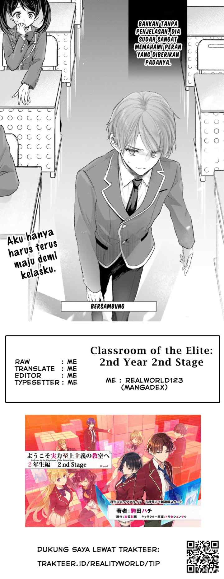 Youkoso Jitsuryoku Shijou Shugi no Kyoushitsu e 2-nensei-hen 2nd Stage chapter 2 halaman 11