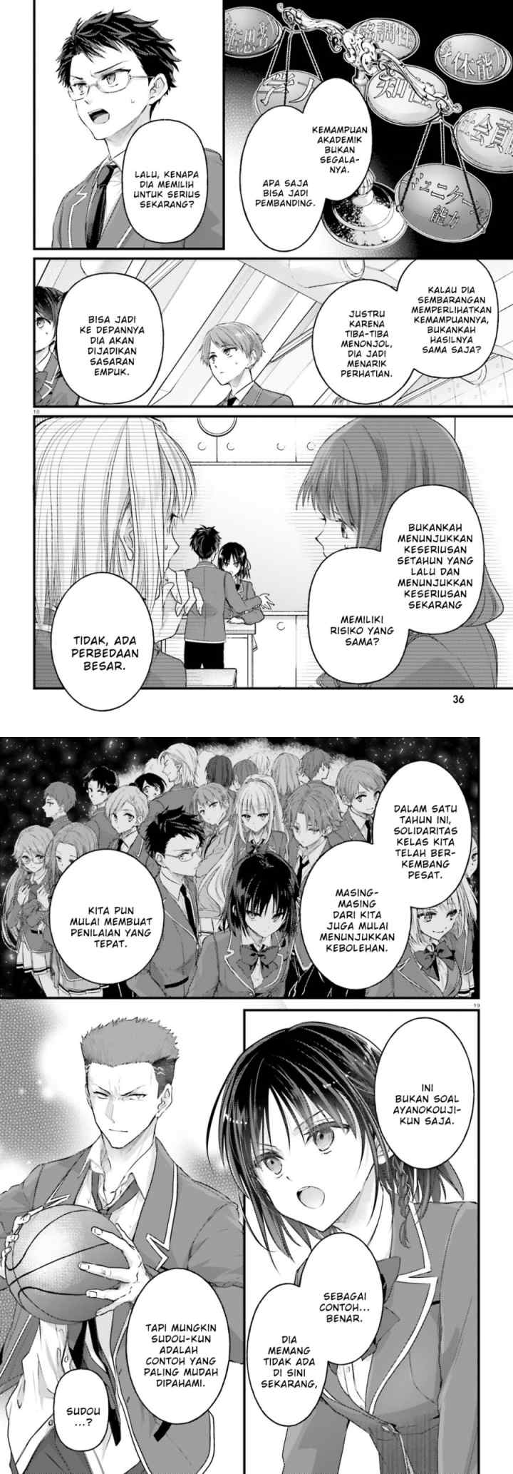 Youkoso Jitsuryoku Shijou Shugi no Kyoushitsu e 2-nensei-hen 2nd Stage chapter 2 halaman 8
