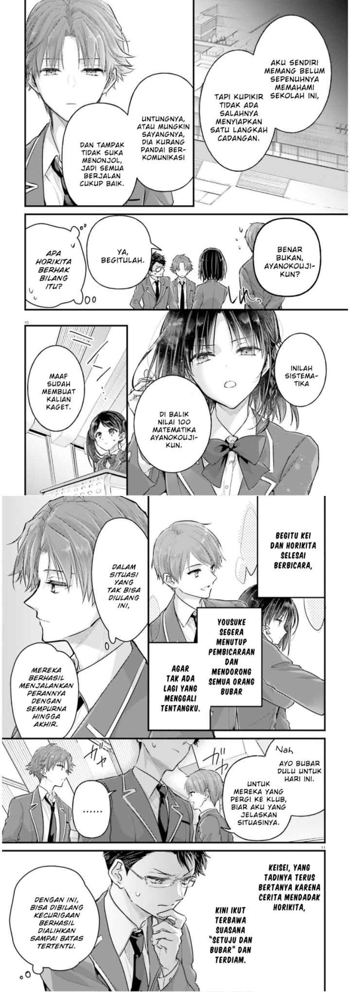 Youkoso Jitsuryoku Shijou Shugi no Kyoushitsu e 2-nensei-hen 2nd Stage chapter 3 halaman 5