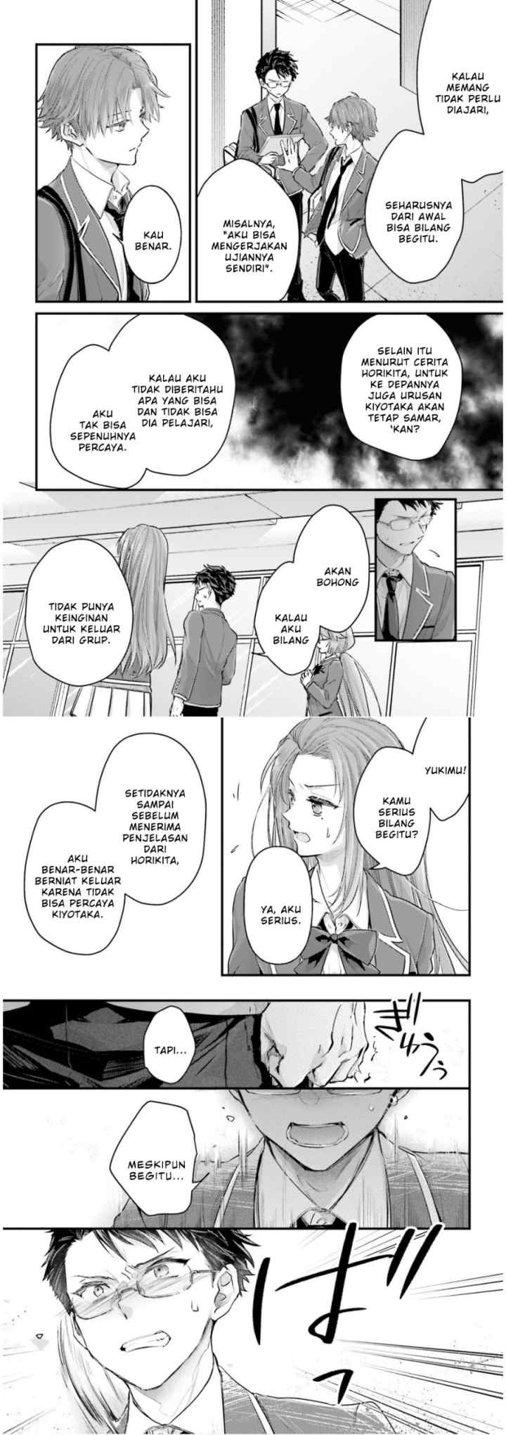 Youkoso Jitsuryoku Shijou Shugi no Kyoushitsu e 2-nensei-hen 2nd Stage chapter 3 halaman 8