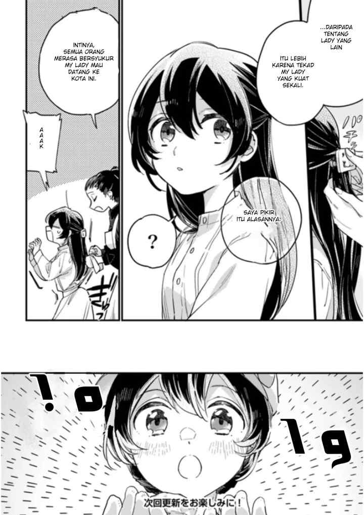 Yowaki MAX Reijou nanoni, Ratsuwan Konyakusha-sama no Kake ni Notte Shimatta chapter 3.1 halaman 4